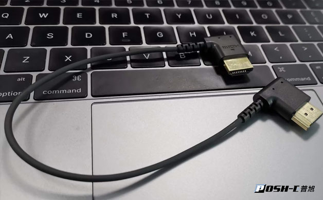 hdmi90°彎頭同軸線
