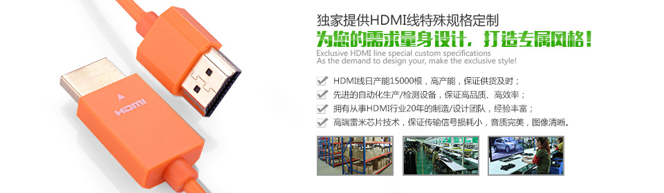 普旭HDMI線