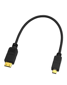 HDMI Type C to D級細高清線，廠家普旭為你的mini設備提供配套