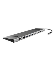 11口USB Type-C擴(kuò)展塢支架