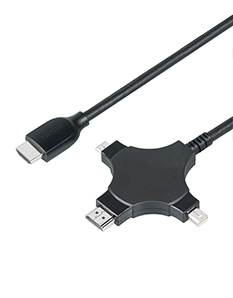 會(huì)議室電腦用三合一HDMI長(zhǎng)線